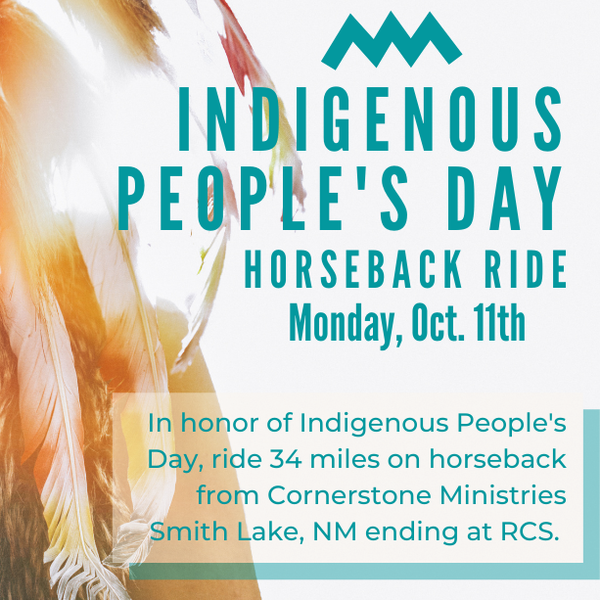 Indigenous People's Day Horseback Ride